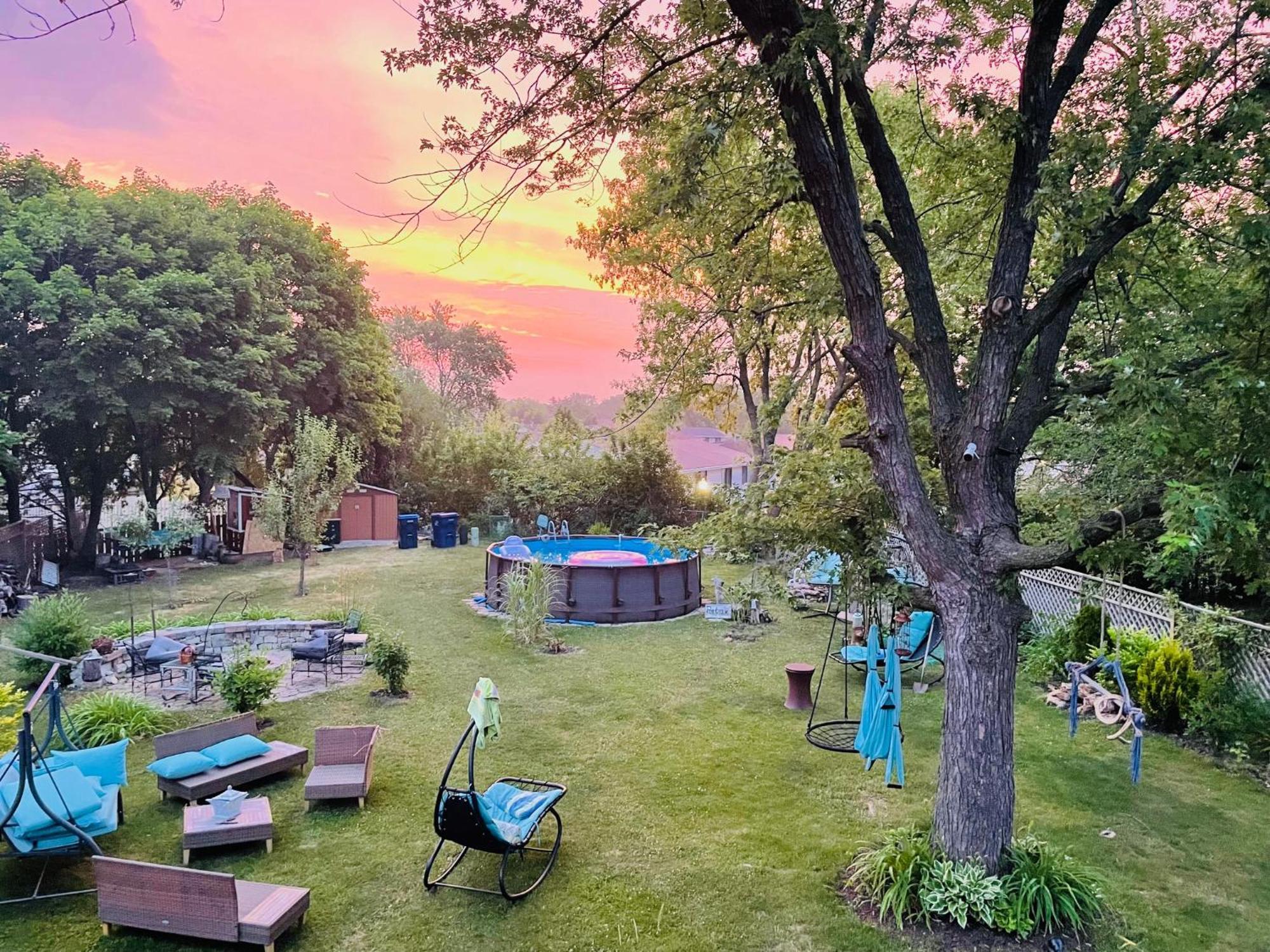 Schaumburg Paradise Oasis With A Secret Garden And Private Pool Exterior foto